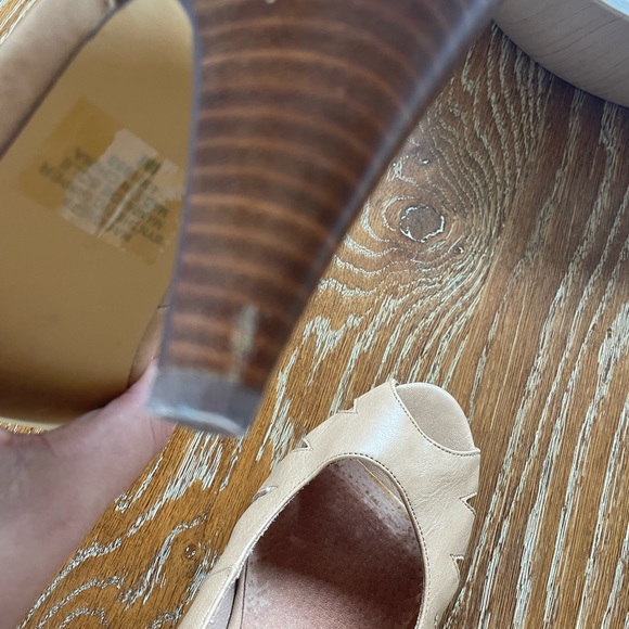 Nine West Taupe Maggieff Heels - Picture 9 of 9